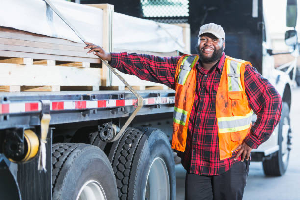 A man with truck